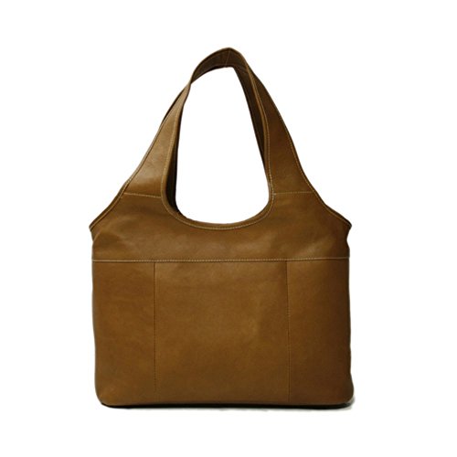 Piel Leather Laptop Hobo All Travel Bag