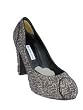 L'AUTRE CHOSE Tweed Platform in Black L7504TS
