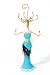 Hottest in Town Party Girls Multi Usage Jewelry Organizer - Blue
