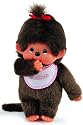 Sekiguchi 2549 - Monchichi 20cm, 4-fach sortiert