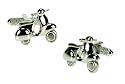 Mens Designer Fashion Cufflinks - Vespa - For the Scooter Lover