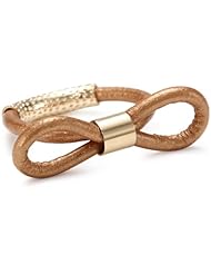 by boe Bronze Leather Knot Ring, Size 7.5