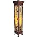 Tiffany Style Mission Pedestal Lamp