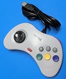 PC サターン6ボタン型USBコントローラー(ホワイト)