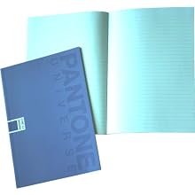 Pantone Ruled Note Book, A5, 24 Sheets, Daybreak, Pack of 5 (50197-88979-5)