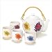 Teapot And Set Of 4 Tea Cups