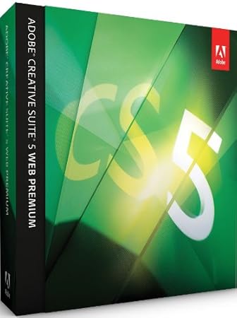 Adobe Creative Suite Upg f/ Suites 2/3v - CS5 Web Premium v5, DVD, Win, EN
