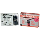 350 Airbrush Set with 3 Heads (F, M, H) by Badger Air-brush Co.
