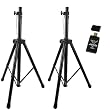 Pair 2 PA DJ Speaker Monitor Tripod Stage Stand PLUS AGPtek USB 2.0 all-in-one Card Reader