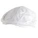 COTTON MESH DRIVING DRIVER GOLF IVY CAP HAT * WHITE * Medium / Large