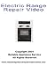 Electric Range Repair Video
