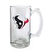 Houston Texans Beer Mug: 13 oz Glass Tankard