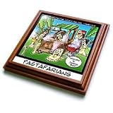 Londons Times Funny Food Coffee other Digestibles - Pastafarians Of Jamaica And Italy - Trivets