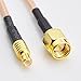 1pcs SMA male to MCX male Straight 30CM RF coaxial coax assembly cable