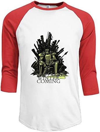 Fallout 4 Logo Adult Sturdy Summer Guns Half Sleeve Football Raglan Tee Shirts
