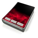 Dark Ruby Crystal Design Xbox 360 HD DVD Decorative Protector Skin Decal Sticker