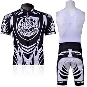 2011 Cadillac strap jersey short sleeve / summer new / wicking breathable / 11 Skull White Free Shipping
