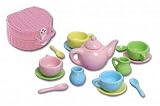 KidKraft Lil' Doll Tea Set w/ Pink Basket