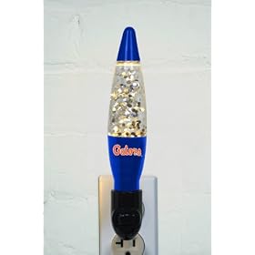 Pack of 3 NCAA Florida Gators Lava Lamp Night Lights