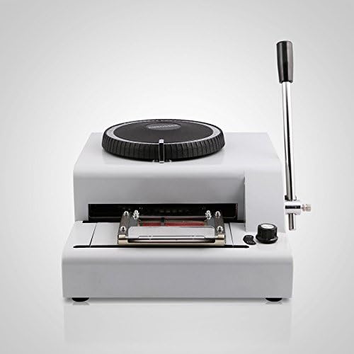 StarsPlus 72-Character Manual PVC Card Embosser Embossing Machine Credit ID VIP Card Making Machine Office Products