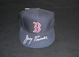 Jimmy Piersall Autographed Hat Boston Red Sox - Autographed MLB Helmets and Hats