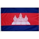 Cambodia Flag Polyester 3 ft. x 5 ft.
