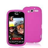 41xynT5L%2B2L. SL160  Hot Pink Silicone Rubber Gel Soft Skin Case Cover for HTC T Mobile Mytouch 4G Phone by Electromaster