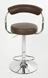 CLP - Tabouret de bar design Italie - brun