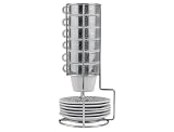 PT Espresso Tower Set Porcelain Lace Design Set of 6 Pieces