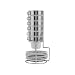 PT Espresso Tower Set Porcelain Lace Design Set of 6 Pieces