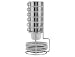 PT Espresso Tower Set Porcelain Lace Design Set of 6 Pieces