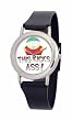 South Park Men's D1537SS414 Torino Collection Cartman Black Plastic Strap Watch