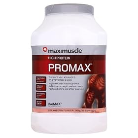 Maximuscle Promax 908 g Strawberry Whey Protein Shake Powder