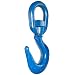 Campbell 1013 Drop-Forged Carbon Steel Regular Swivel Hoist Hook, Self Colored, 7 Trade, 3 ton Working Load Limit