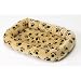 General Cage Fleece Dog Bed with Bumper, 31" x 21", Paw Print