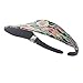 No Headache Black Tropical Fish Midsize Golf, Tennis, Running, All Sport Sun Visor