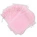 Bucasi 14x9 Large 30pcs Organza Gift Bags Drawstring Pouches for Party Wedding Favors (Pink)