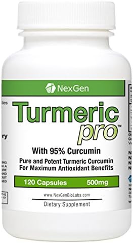 Nexgen Biolabs Turmericpro Turmeric Extract with Curcumin, 500 mg, 120 Count