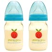Green To Grow 2 Baby Bottle 5oz wide neck