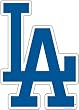 Los Angeles Dodgers 12" Vinyl Magnet Set Of 2 - Magnet Dodgers