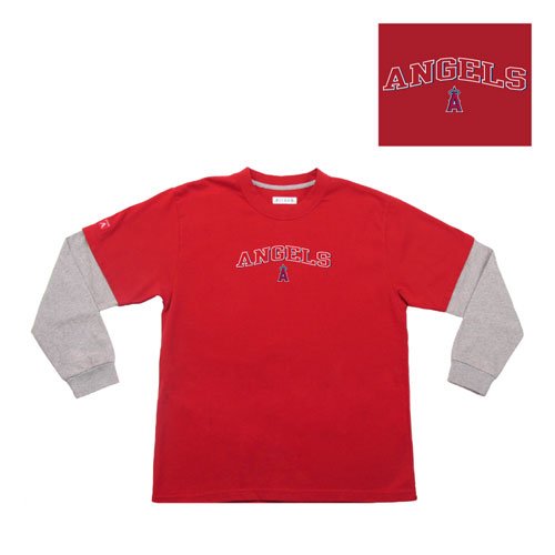 Anaheim Angels MLB Danger Youth Tee (Red)
