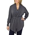 Merona&reg; Collection Plus Merino Wool Wrap Cardigan -Charcoal