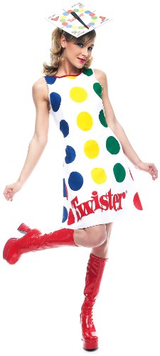 Paper Magic Women's Adult Twister Dress And Hat