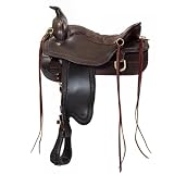 16.5 17.5 Tooled Tucker Cheyenne Frontier Trail Saddle