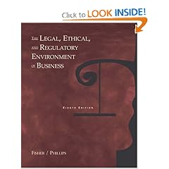 The Legal, Ethical and Regulatory Environment of Business