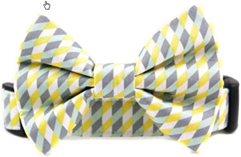 Collar Bow Tie Set French Plaid