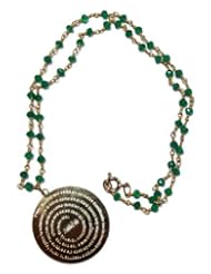Beaded Goldfilled Padre Nuestro (Our Father) Necklace