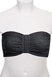 Torrid Plus Size Blue Denim-Colored Bandeau Top
