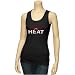 Miami Heat T Shirt : adidas Miami Heat Ladies Black Horizon Tank Top