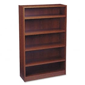 Basyx : Heavy-Duty Signature Series Bookcase, 5 Shelves, 36w x 11-3 4d x 60h, MY -:- Sold... by Basyx